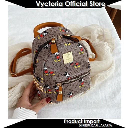 (COD) Vyctoria VOS12003 Tas Ransel Wanita Import Backpack Stylish Terbaru Promo EL6031 BQ2759 2759 6031