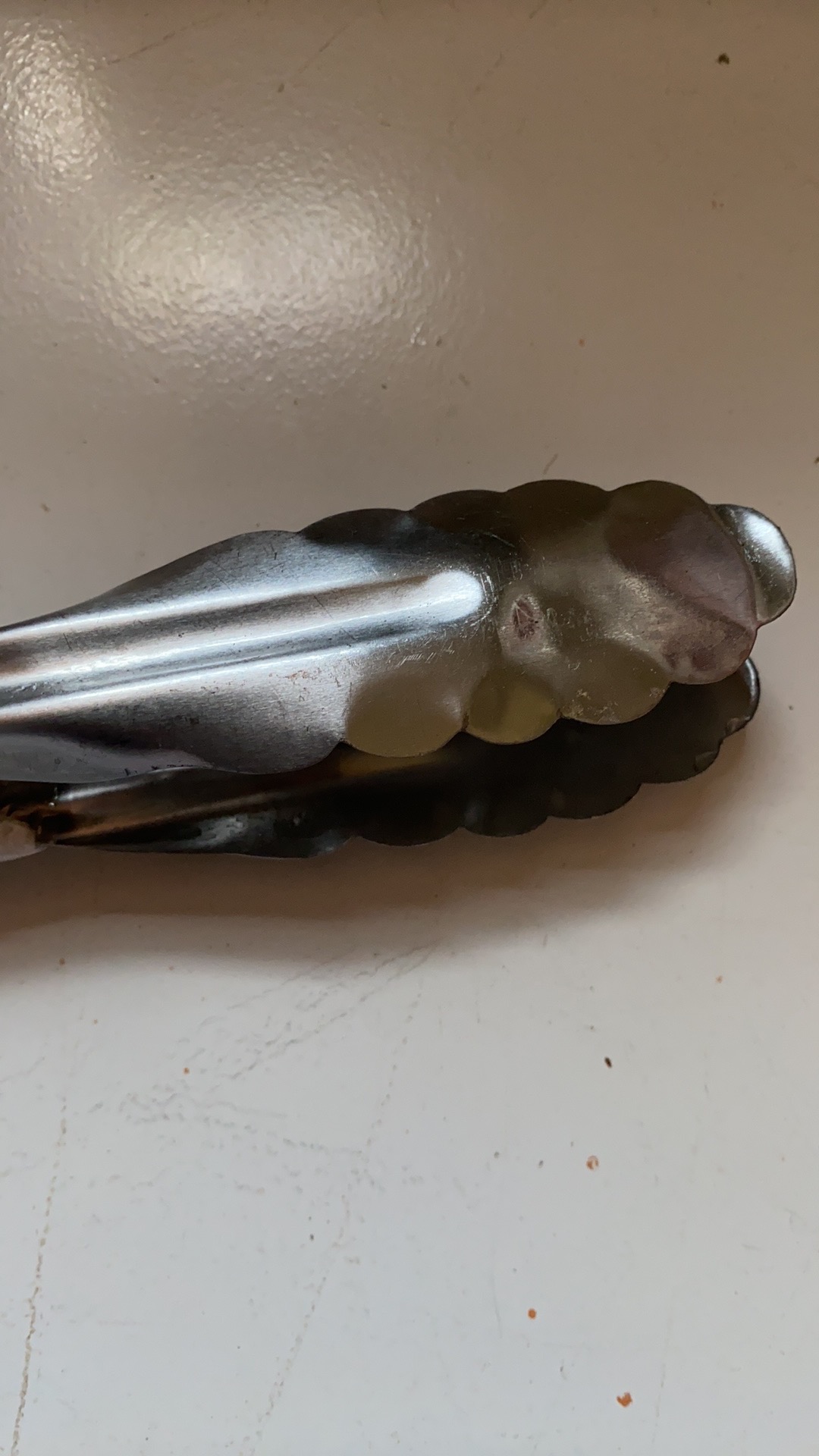 Capitan Capit Penjepit Makanan Stainless Steel Besi Ukuran Sedang