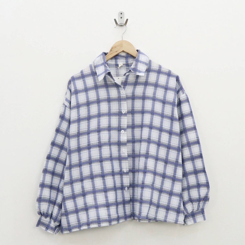 Lema flanel hem top - Thejanclothes