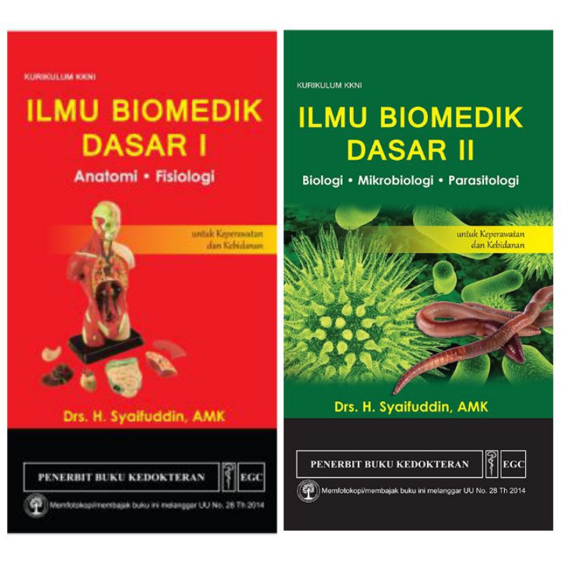 ILMU BIOMEDIK DASAR I dan II - SYAIFUDDIN