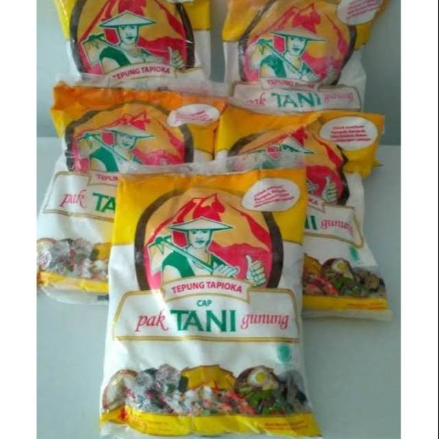 

Tepung Tapioka Cap Pak Tani Gunung 500gr