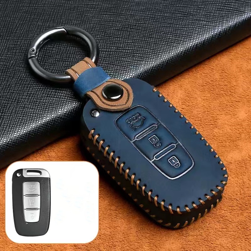 Case Pelindung Remote Kunci Mobil Keyless Bahan Kulit Untuk Forte / Forte Koup