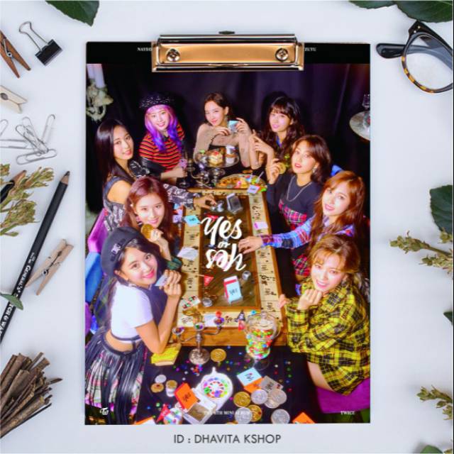 

[READY/BISA COD] PAPAN UJIAN KPOP MURAH TWICE (YES OR YES/KONCK KNOCK/ TT/HEART SEEKER/LIKEY)
