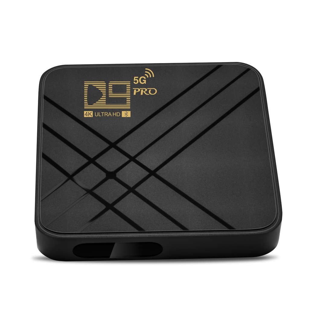 D9 Pro 5G Android TV Box 2.4 G5gwifi Jaringan Set-Top Box Bluetooth 4K HD Pemain