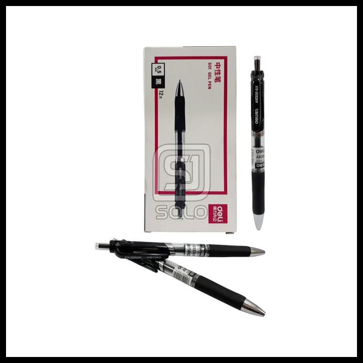 

Silahkan Order Pena Pulpen Pen Gel 0.5 Mm Ballpoint Bolpen Deli S01