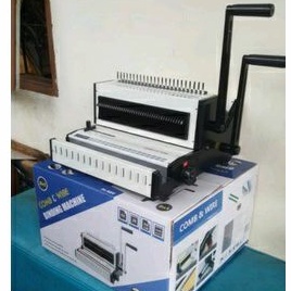 

Mesin Jilid Ring Kawat Plastik 2in1 Folio 3:1 F4 Multifungsi GEMET D2050 Wire Binding Machine GEMET D-2050