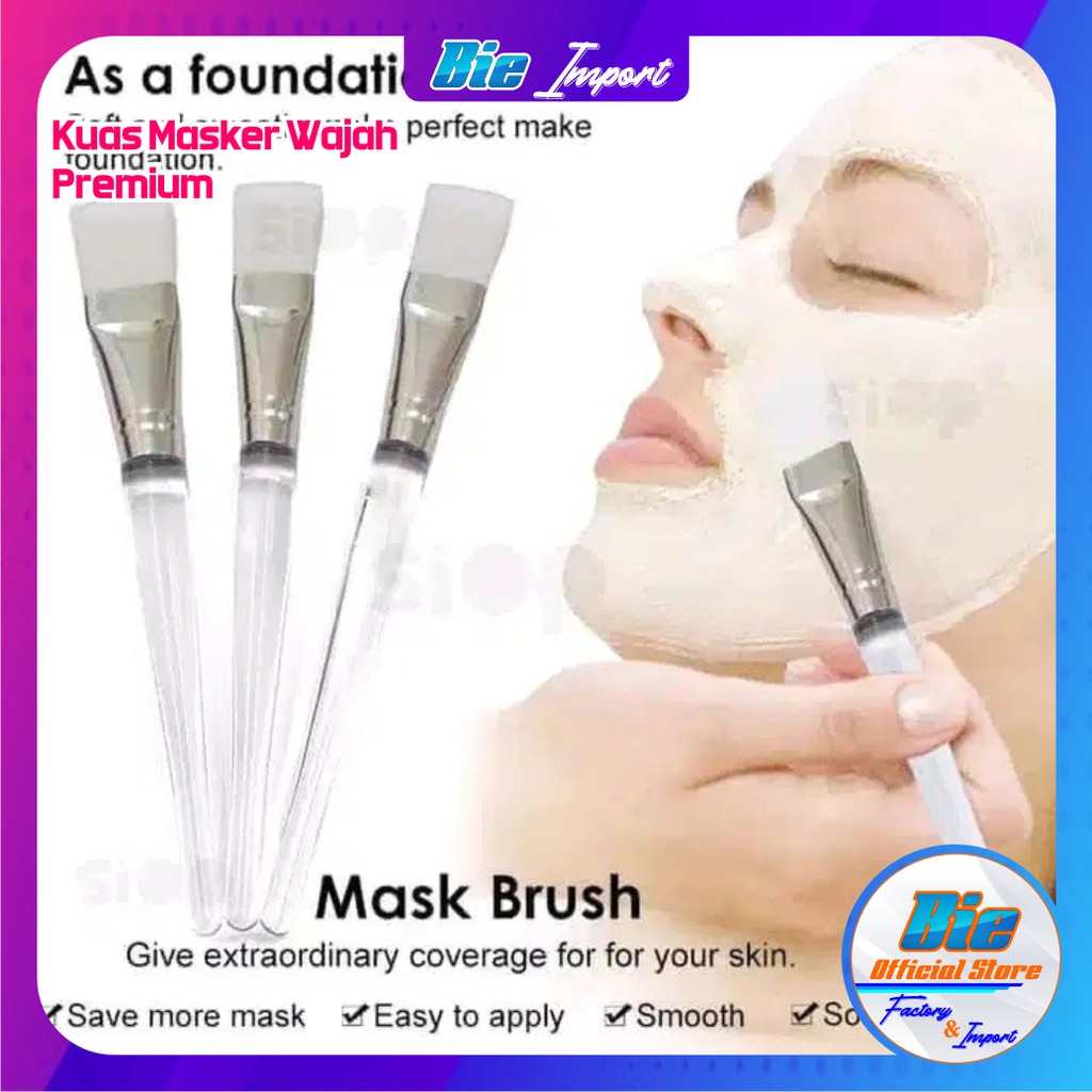 KUAS MASKER WAJAH IMPOR KOREAN STYLE AKRILIK