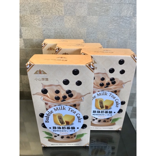 Bubble milk tea cake