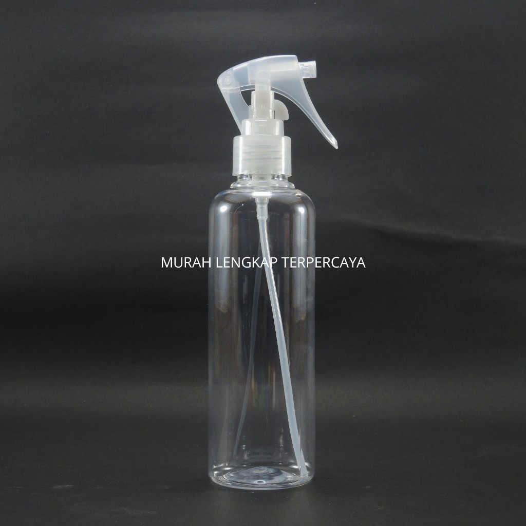 Botol Plastik Spray Trigger Br 250ml Natural