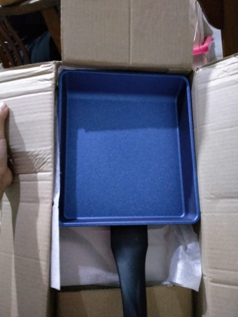 Square Pan 23cm Neocook Mega Stone /panci Multifungsi-by Neohaus (original)