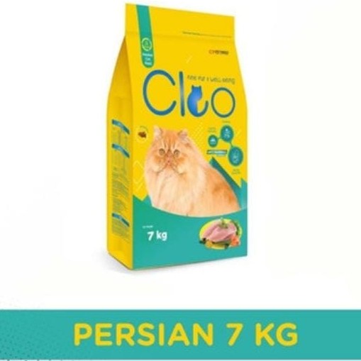 gojek grab cleo persian 7 kg - makanan kucing cleo