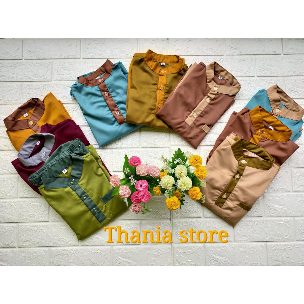 pilih warna koko turki anak kurta toyobo 1-9 tahun terlaris