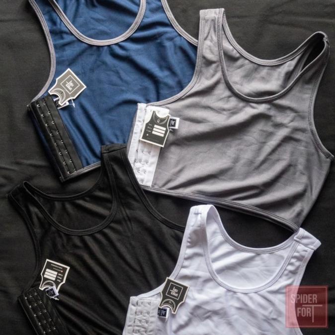 

Breast Binder Murah SFT G half hook chest Binder Tomboy Trans Flat