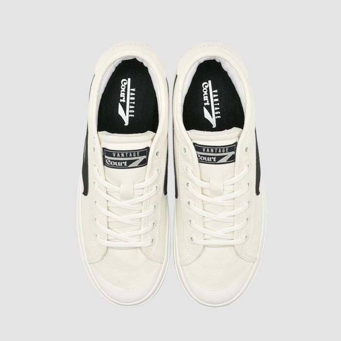 Brodo - Sneakers Active Vtg Court Lo Natural Black Ows Mfi.Store