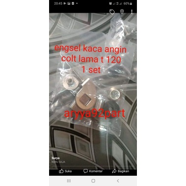 engsel kaca angin colt t 120 lama 1 set knn kiri