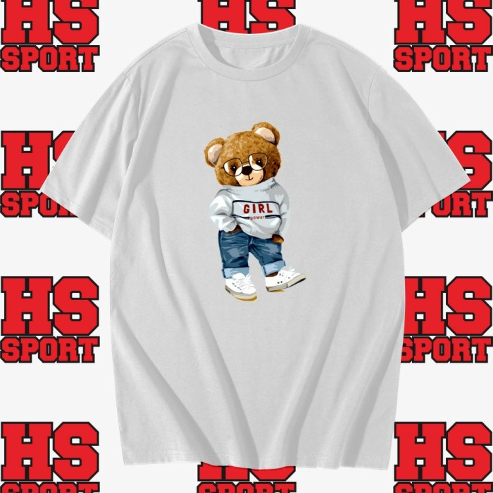 KAOS BEAR - BAJU BERUANG - TSHIRT BEAR - BAJU BEAR POSE SANTAI