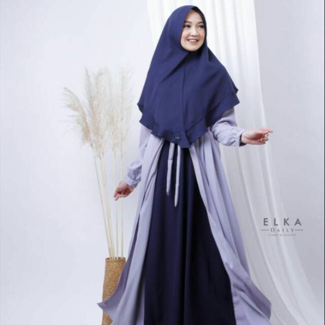 [GAMIS ELKA LABEL] MUTIA DAILY DRESS