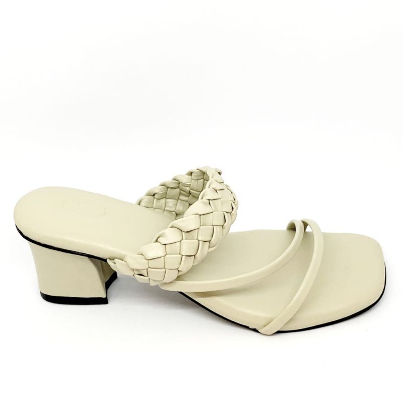 FLASH SALE sandal kekinian sandal hak tahu Heels Hak Tahu Chunky Wanita sandal pesta