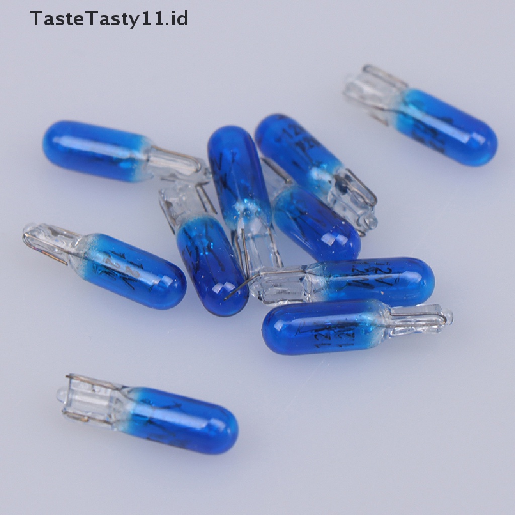 【TasteTasty】 10pcs T5 12v 1.2w car halogen instrument lights Dashboard bulb auto interior .