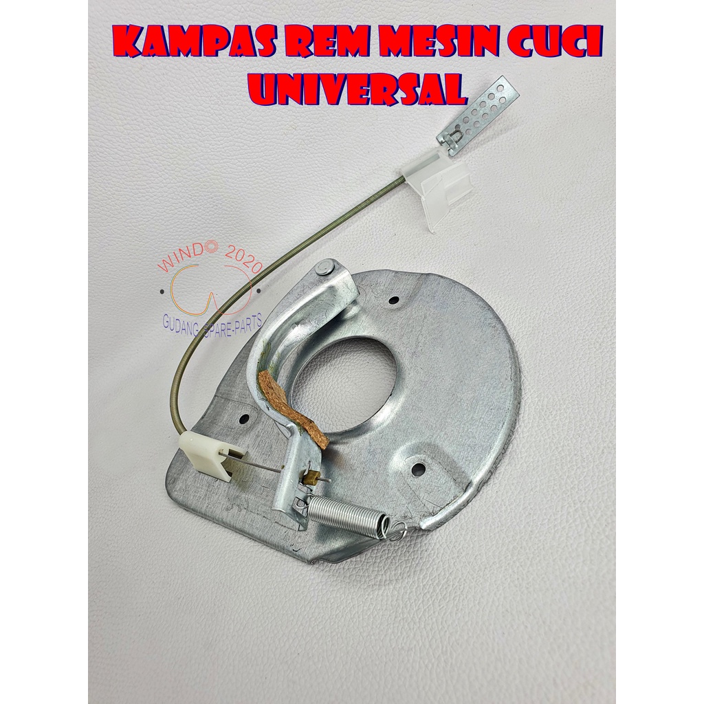 KANPAS REM CAKRAM MESIN CUCI UMUM | REM MOTOR DINAMO SPIN PENGERING MULTI 2 TABUNG UNIVERSAL