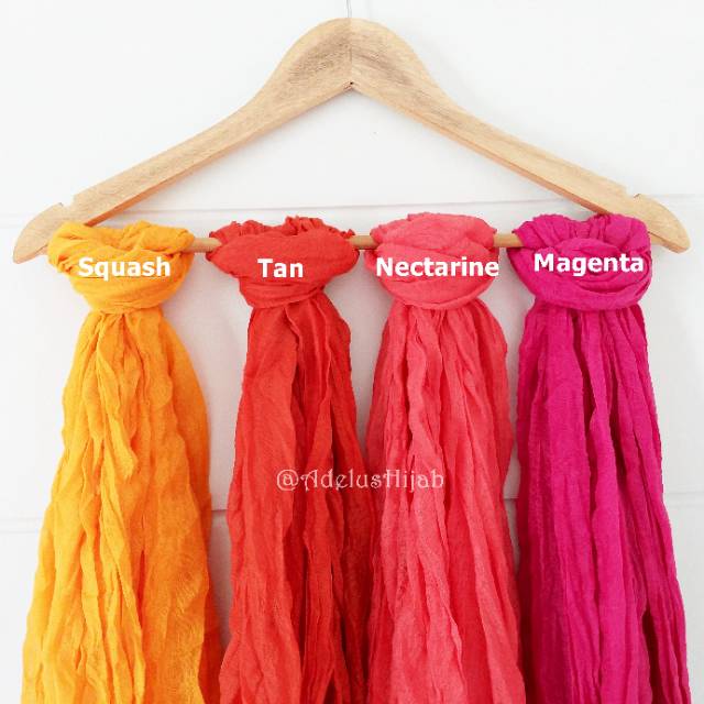 Pashmina Kusut / Pashmina Wrinkle / Pashmina Rawis Kusut