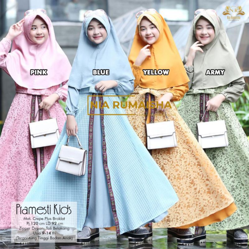 Gamis Pramesti Kids Original Nia Rumaisha
