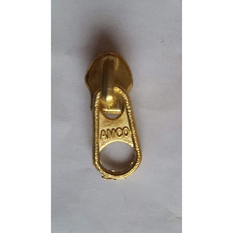 Kepala resleting No. 3 - Amco - Gold