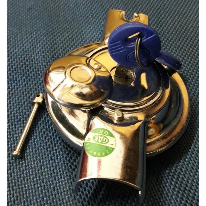 ORIGINAL - tutup tangki vespa super sprint ps px plus kuncian