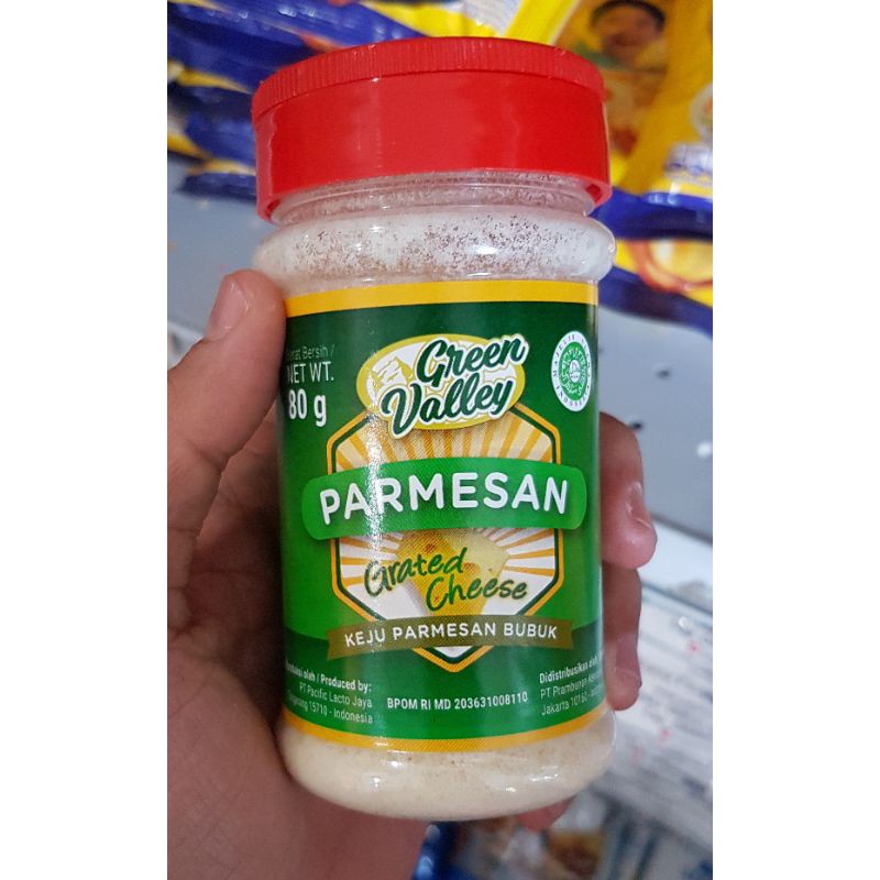 

GREEN VALLEY Keju Parmesan Bubuk 80gr