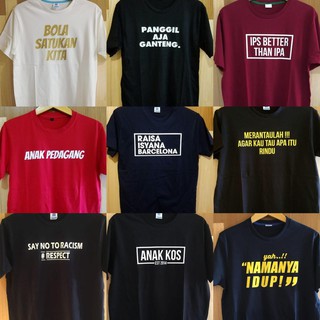 Kaos Kata Everyday Is Sunday Setiap Hari Minggu Liburan Quotes Psikologi Tumblr Custom Sablon Shopee Indonesia