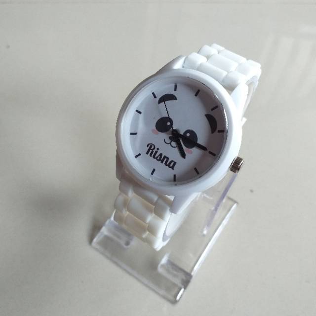 Jam tangan custom Rubber Kepang Custom unyu-unyu