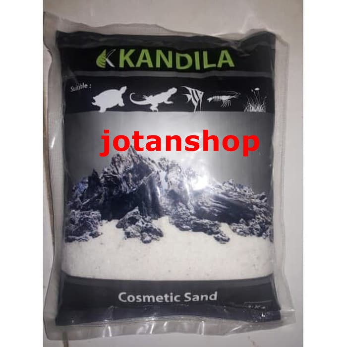 KANDILA PASIR SILIKA SILICA 1KG IMPORT COSMETIC SAND AQUASCAPE AQUARIUM