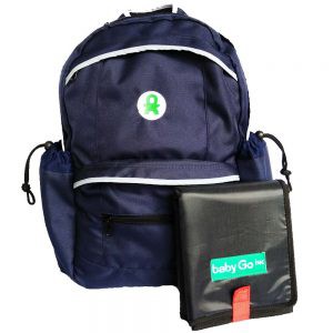 BabyGo Inc Metro Backpack - Blue Jeans