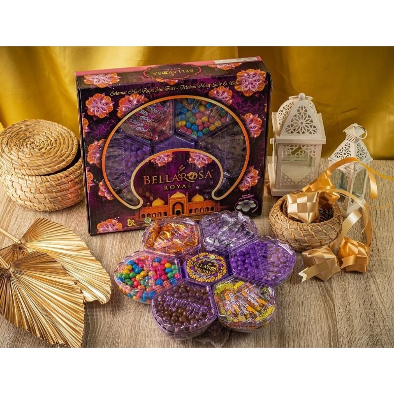 Bellarosa Paket Royal Coklat 2022 Hampers Kue Kering Lebaran