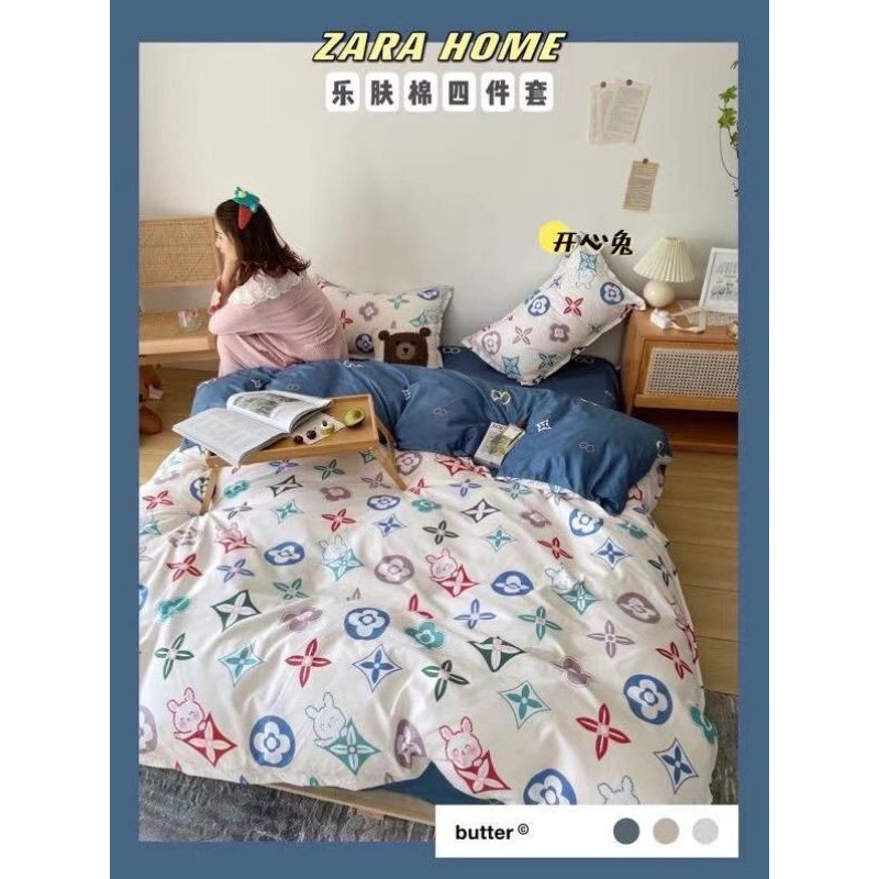 Sprei Set Zara Home Ori