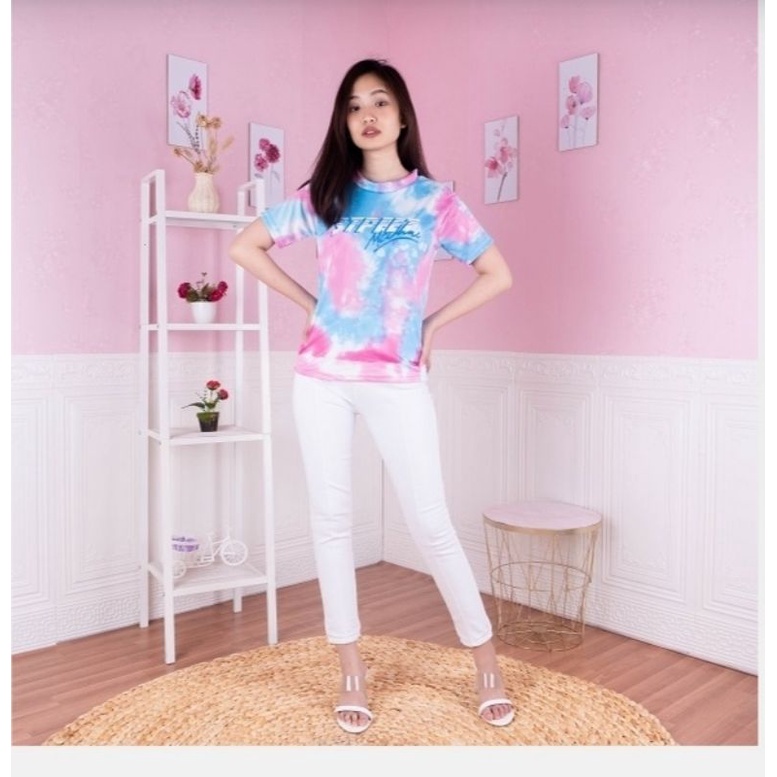 ciayo~JJ-TSHIRT STPEET PINK 1283 / kaos wanita