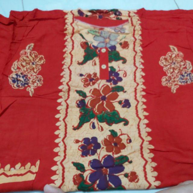 Daster Pola Jumbo Batik Solo Murah Fit To Xxxl Adem Dan Tebal Anwar Motif E