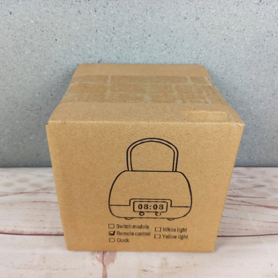 Lampu Tidur LED Remote USB Rechargeable - LN0004