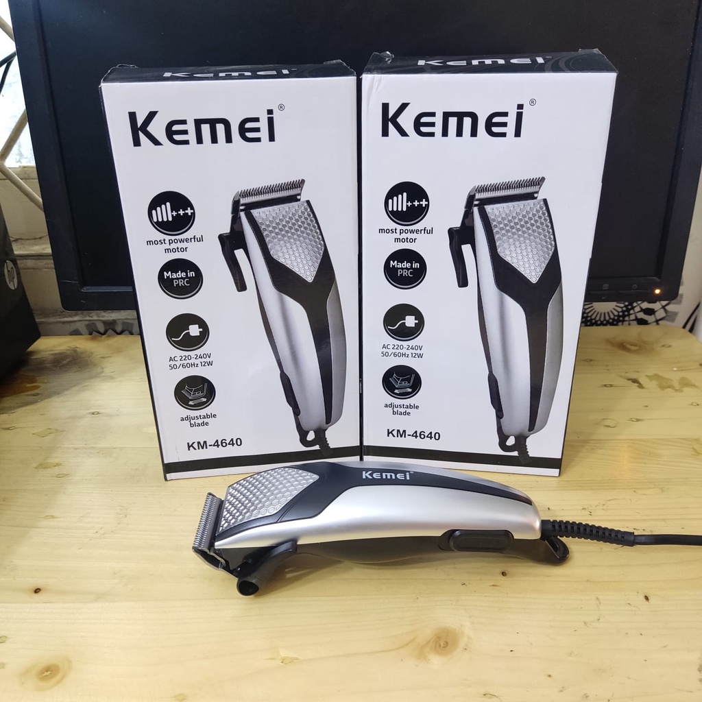 [PROMO!!]HAIR CLIPPER KEMEI KM 4640 - ALAT CUKUR RAMBUT KEMEI KM-4640 ORIGINAL