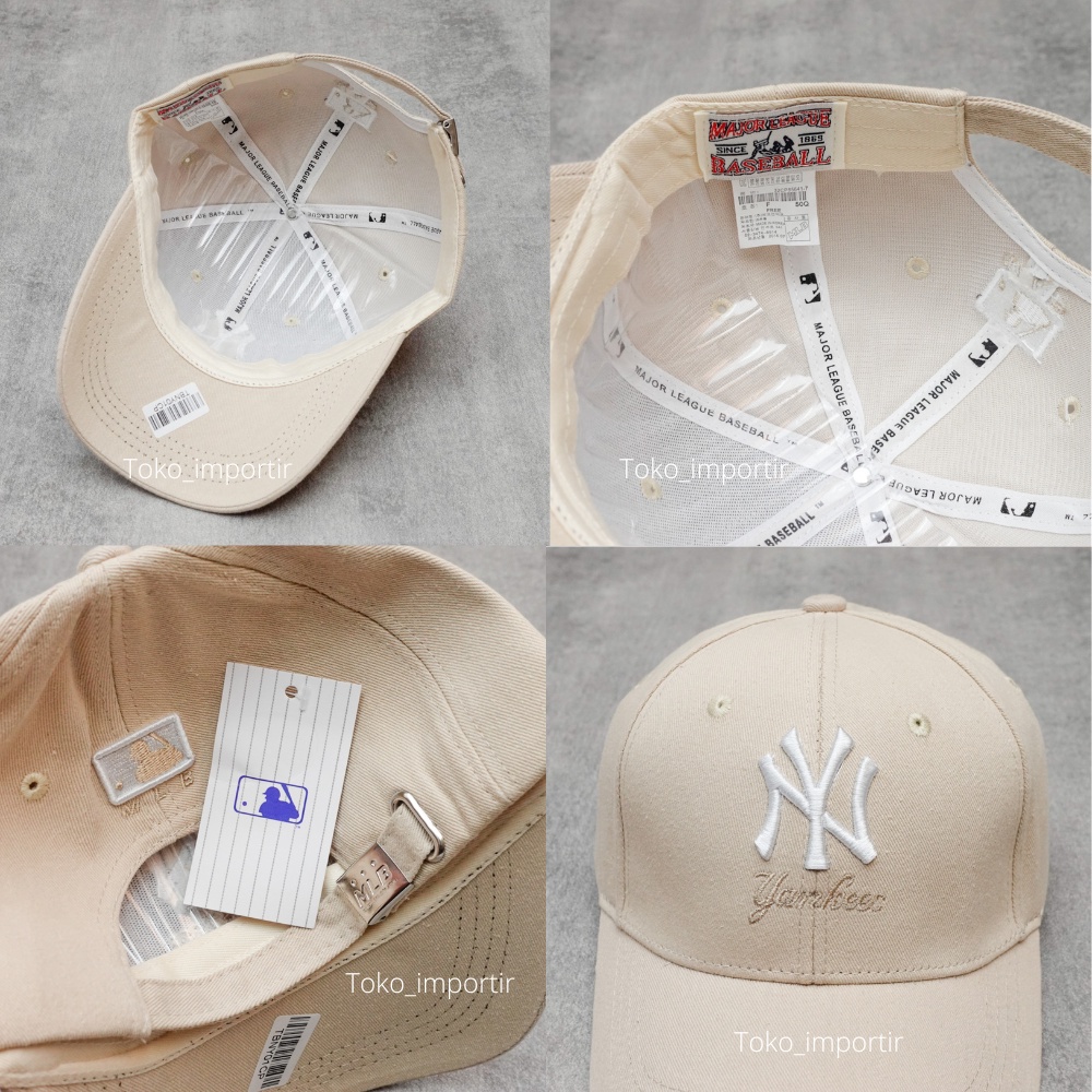 Topi NY MLB Baseball Pria Bill Up Import Mirror Original Unisex