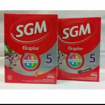 

SGM Eksplor 5+ plus susu anak 5-12 tahun COKLAT / MADU 900gr per varian