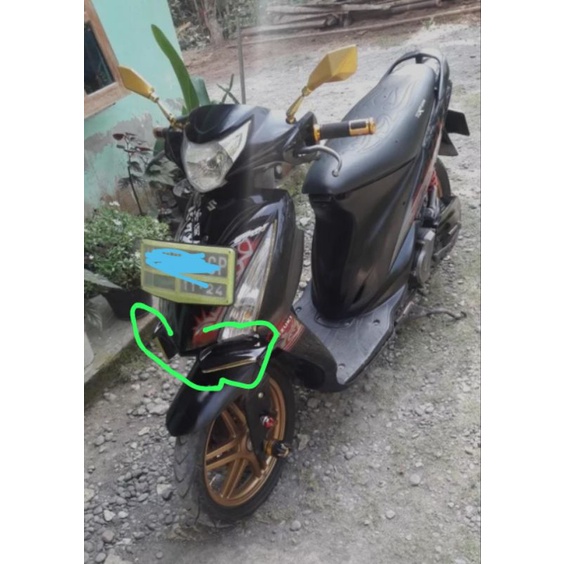 Winglet spin suzuki SPIN Pluss Stiker SUZUKI racing