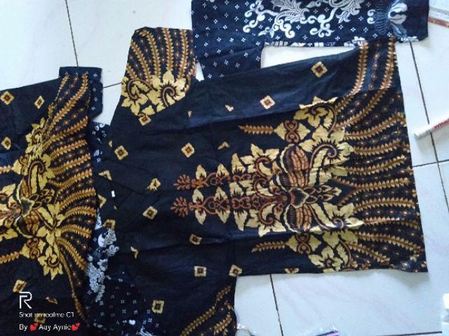 Couple Batik Keluarga Terbaru Sania Ruffle Batik Couple Ori Ndoro Jowi Dnt Garansi Termurah Candi