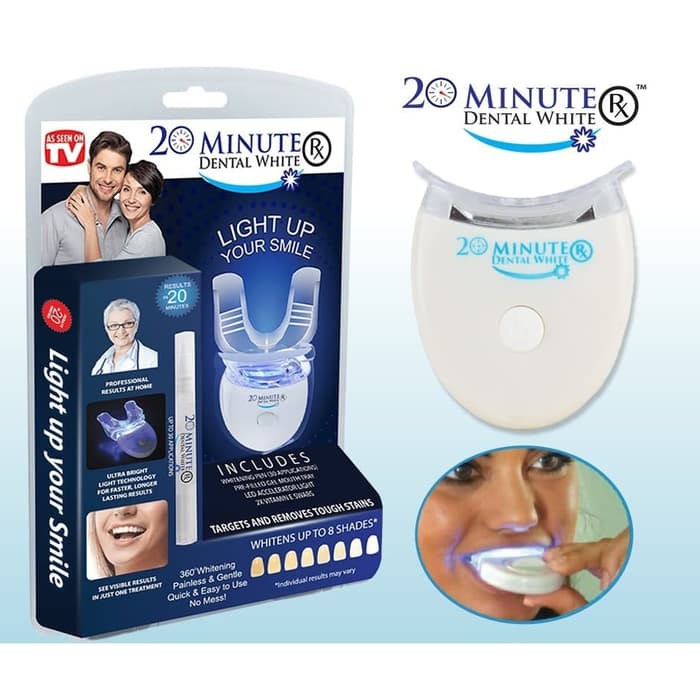 VOM-Pemutih Gigi 20 Minute Dental White Whitening Teeth 0549