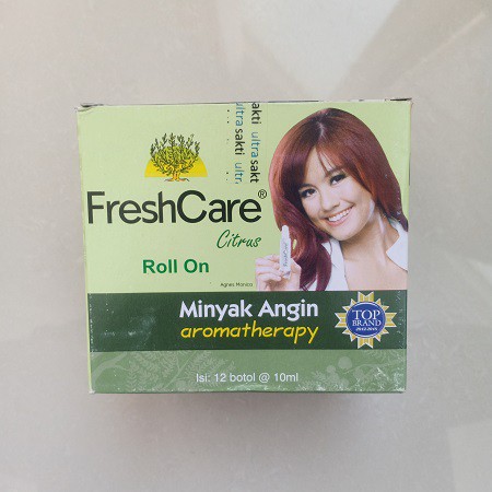 FreshCare Roll On 10ml / Minyak Angin Aromatherapy 10ml