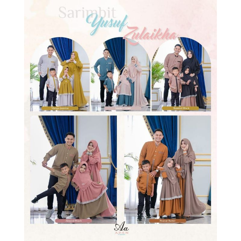 READY STOKZulaikha by aden / gamis Ori / gamis branded