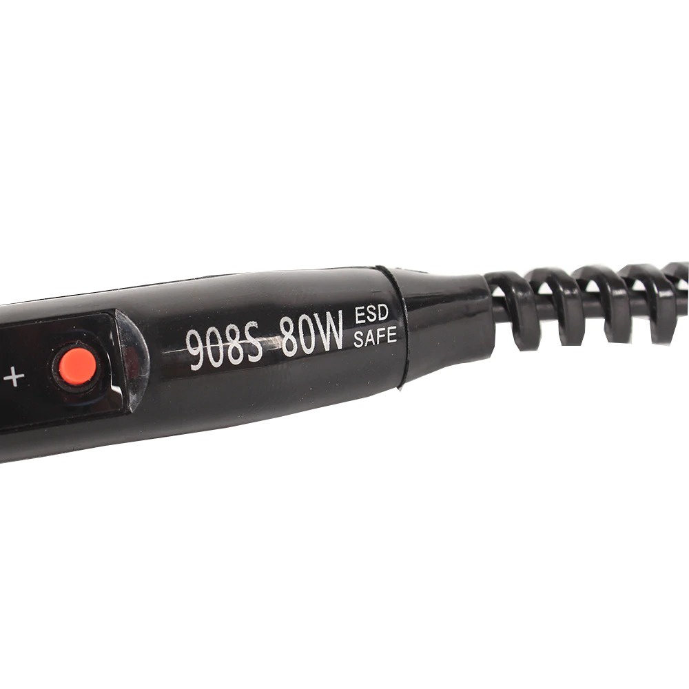 SumSour Electric Solder LCD Soldering Iron 80W 220V - 908S