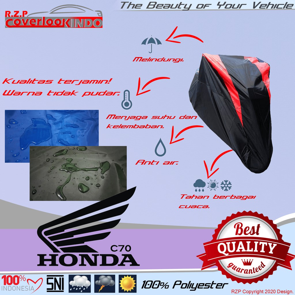 SELIMUT MOTOR C70 COVER MOTOR C70 SARUNG MOTOR C70 BEST PRODUCT