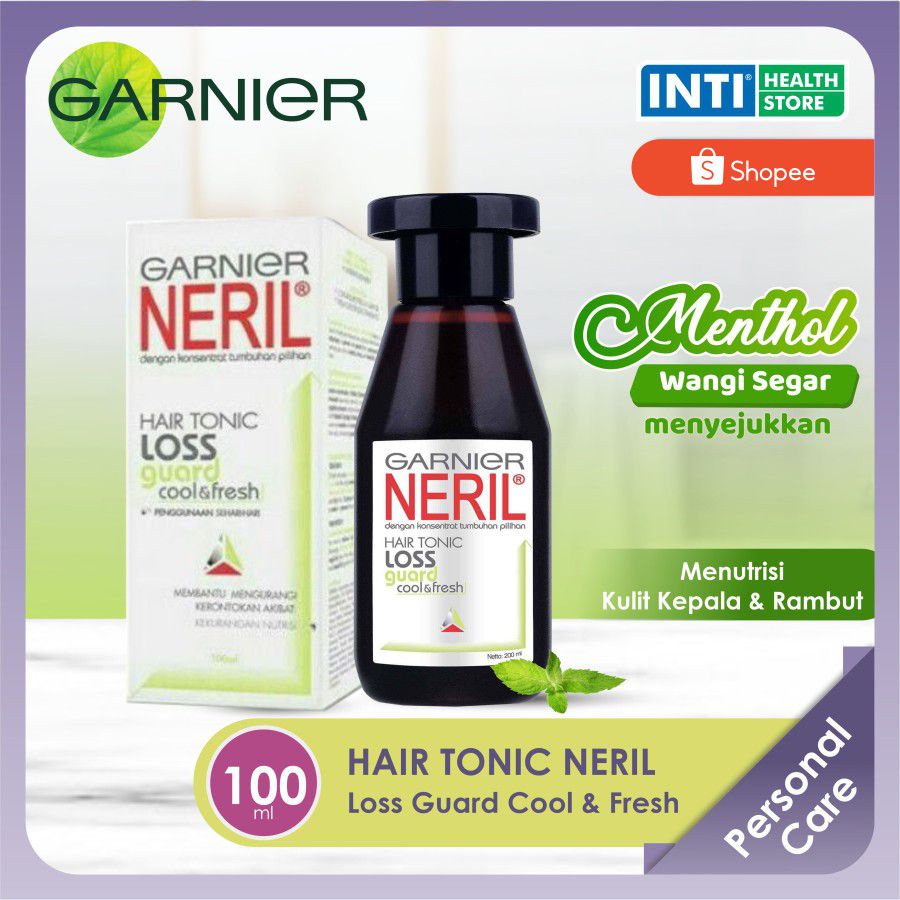 Garnier | Neril Hair Tonic Cool &amp; Fresh 100ml | Hair Tonic Loss Guard