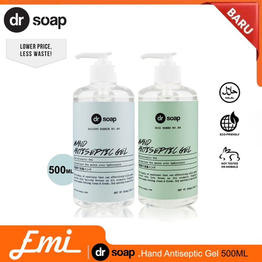 dr soap Hand Antiseptic Gel Hand Sanitizer 500ml